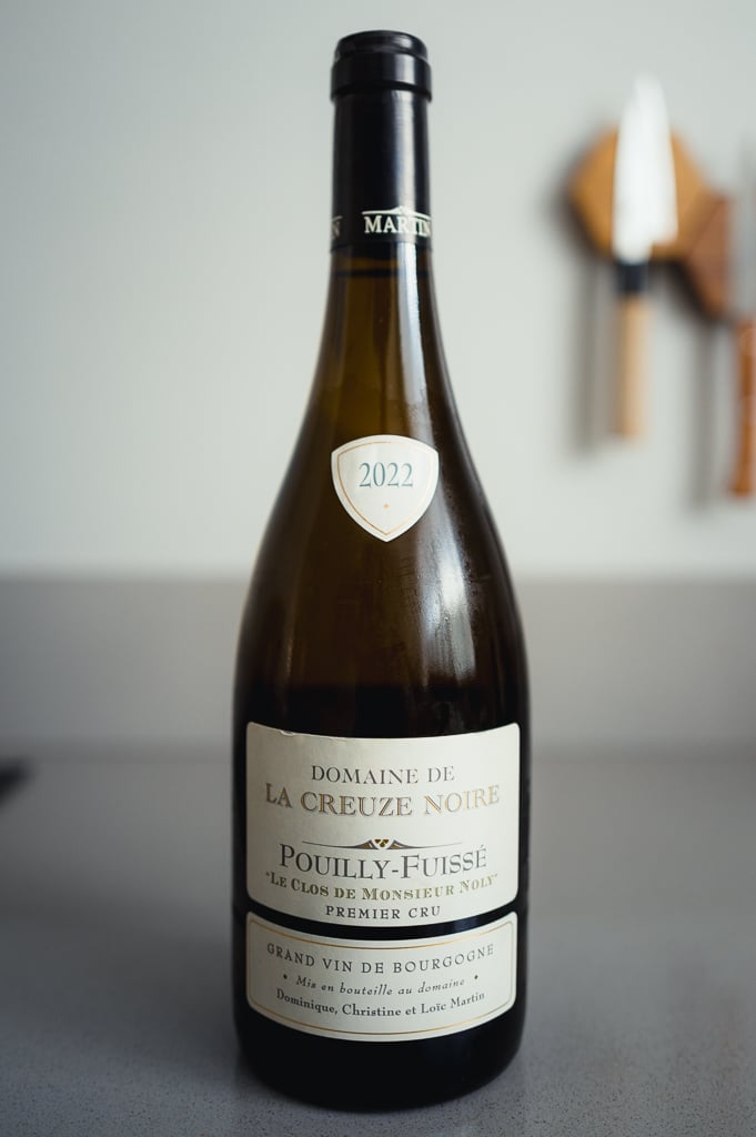 Bottle of Domaine de la Creuze Noire Pouilly-Fuissé Le Clos de Monsieur Noly Premier Cru 2022