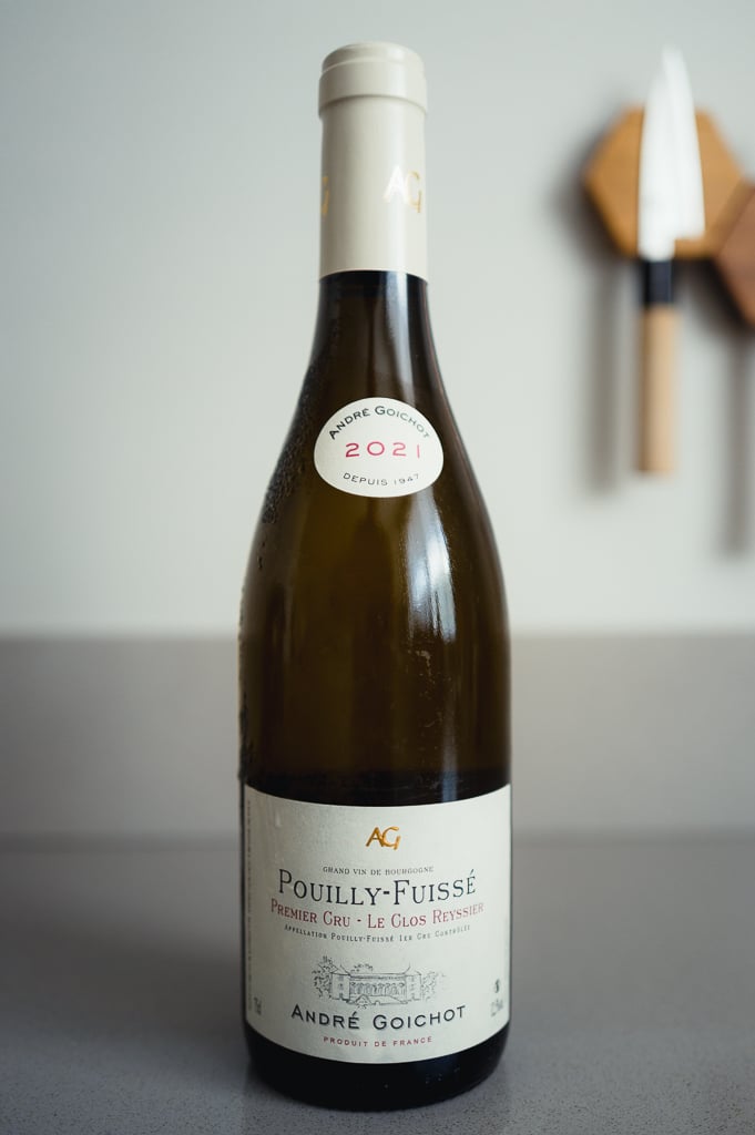 Bottle of André Goichot Pouilly-Fuissé Premier Cru Le Clos Reyssier 2021