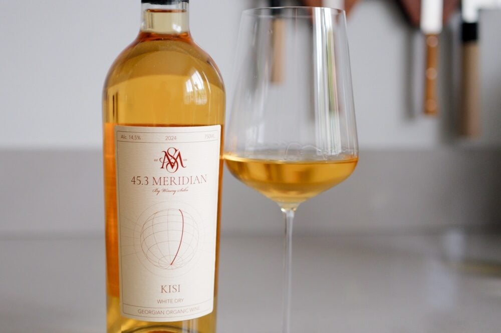 Kisi 2024 bottle of Georgian white wine from Winery Saba