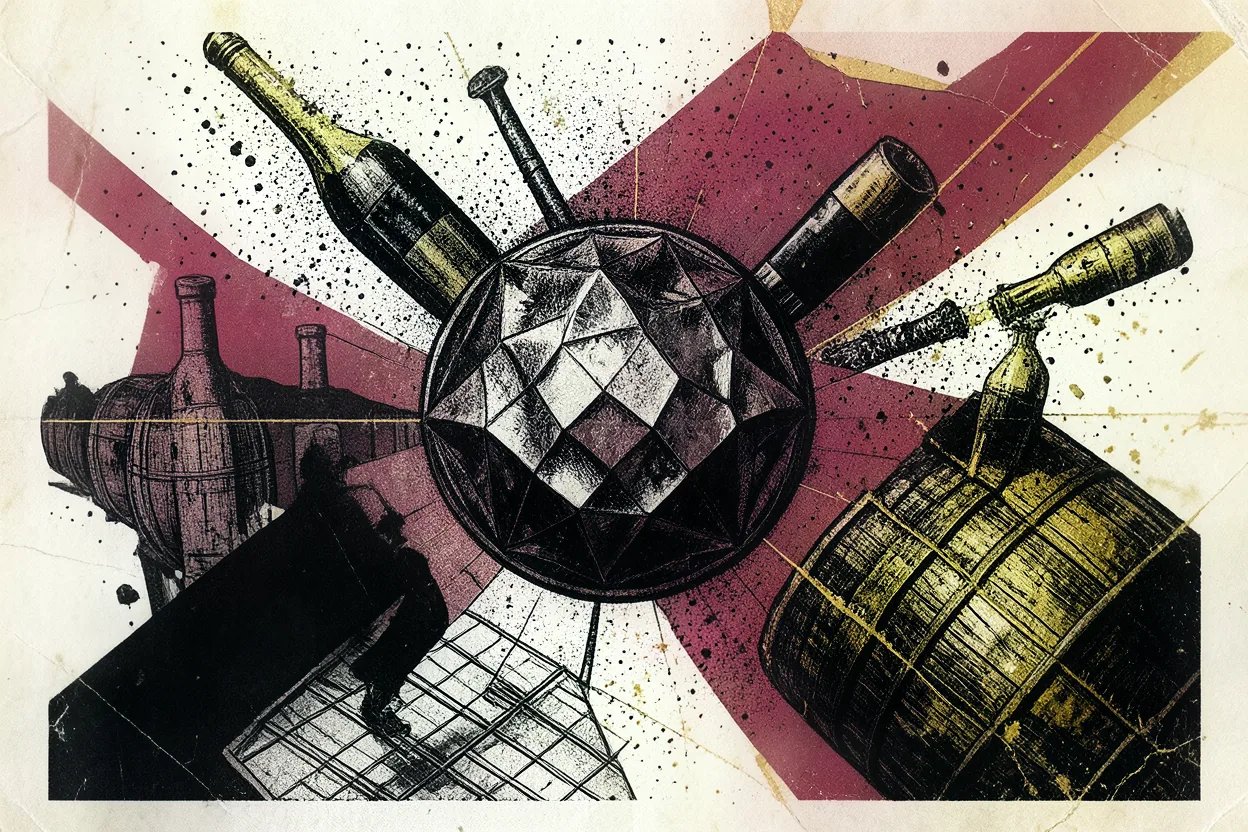 Bottle of Vino Nobile di Montepulciano 2021 by De' Ricci, Tuscany