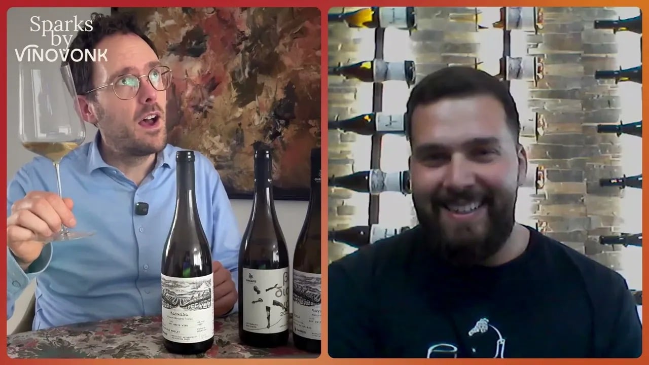Sparks episode #023: Drakos Garakis on a 12.5% Syrah from Crete