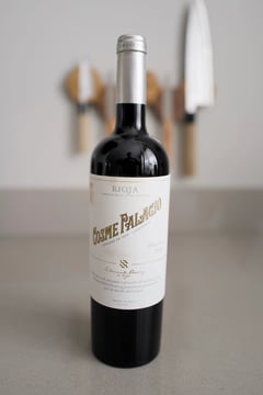 Bottle of Cosme Palacio Crianza Rioja