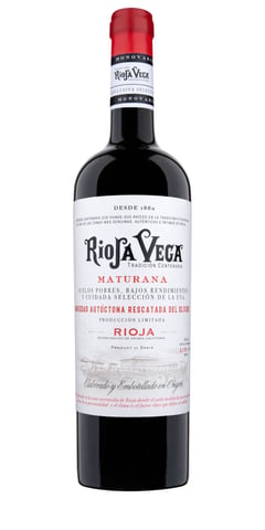 Vineyard in Rioja with old Maturana Tinta grapevines