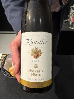 Künstler G.G. Hölle Riesling vertical tasting