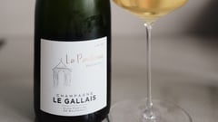 Bottle of La Pavillonne 2019 champagne from Veuve Clicquot's historic estate