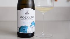 Bottles of Greek wine imported by Rick Eradus of Eradus Wines