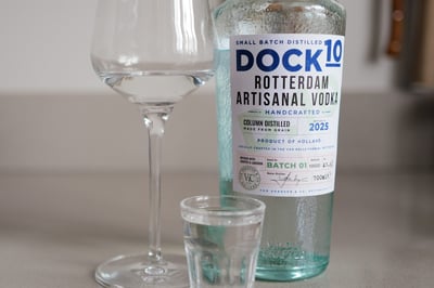 DOCK10 Rotterdam Vodka: Ambitious Craft Spirit with a Salty Twist, spirits