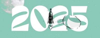 Great Greek Wines 2025 award ceremony, Greek amphora with a wine glass