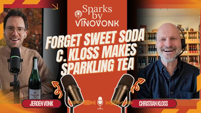 Sparks thumbnail showing Jeroen Vonk and Christian Kloss talking about sparkling tea